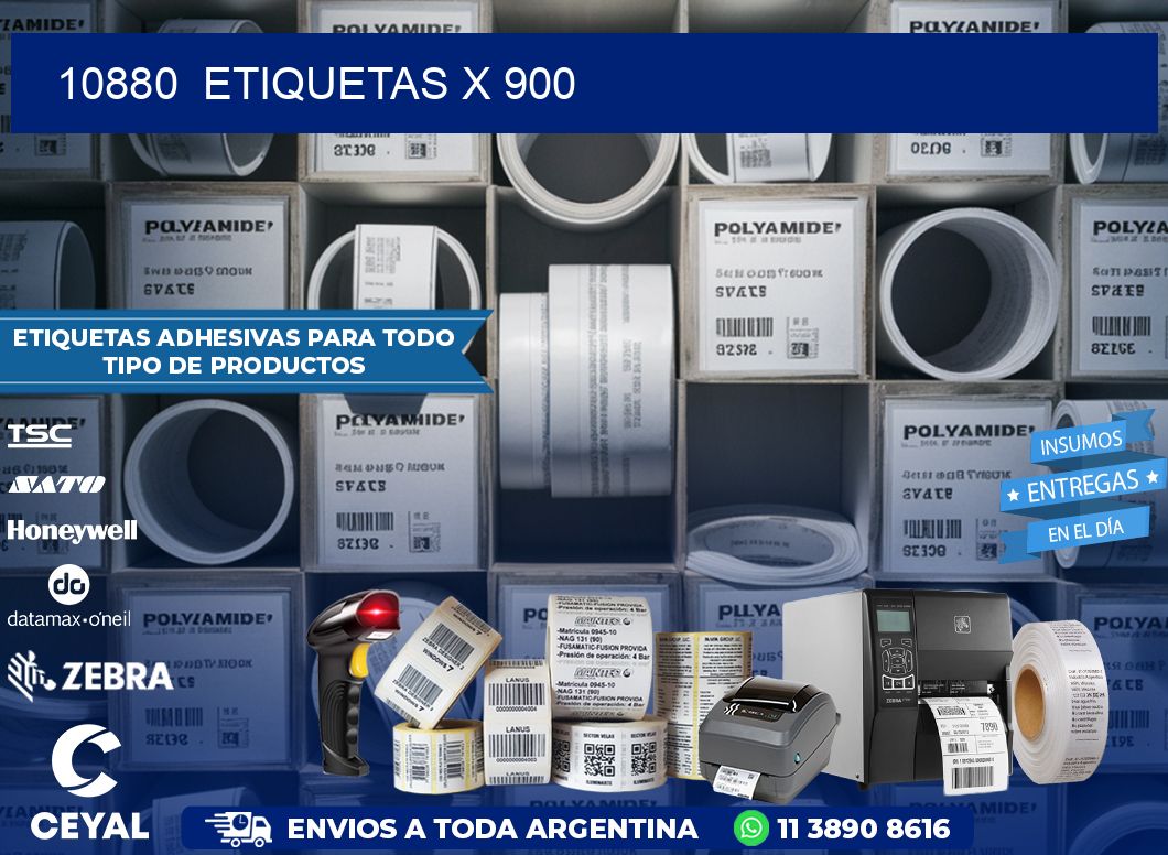 10880 ETIQUETAS X 900