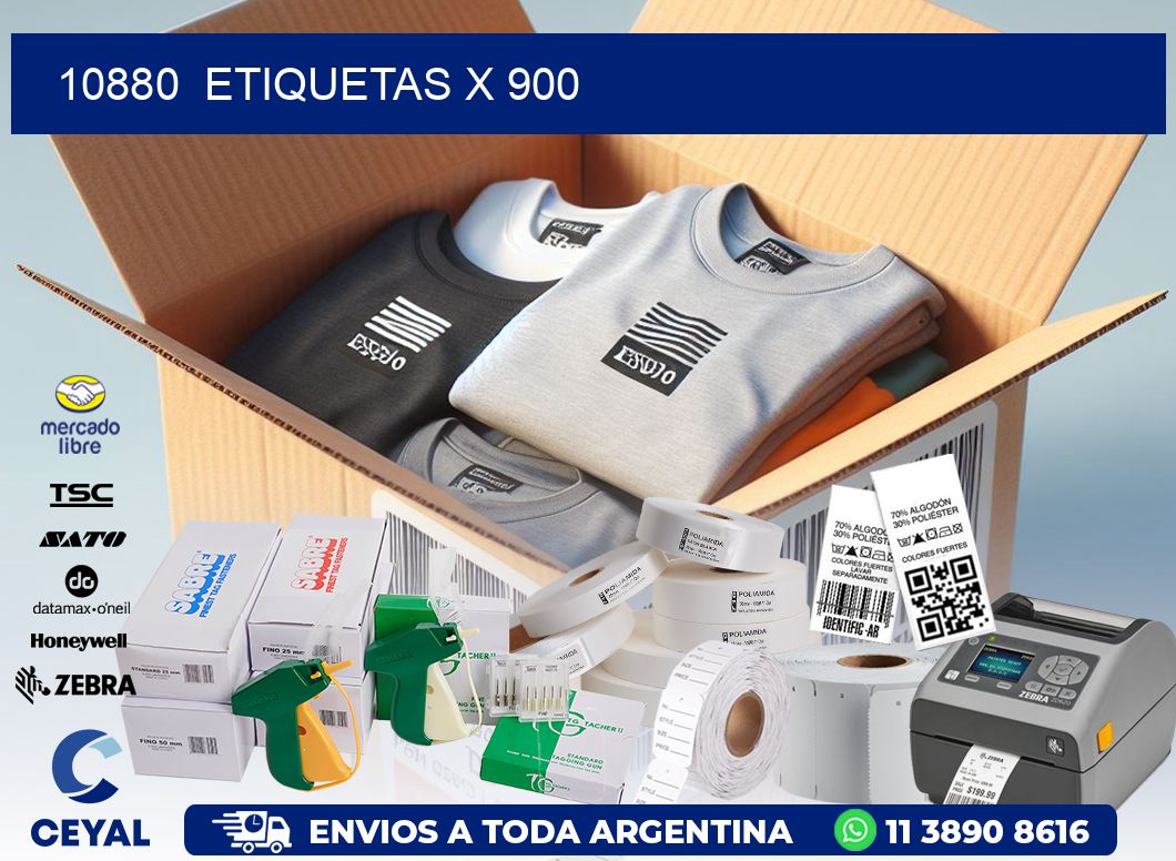 10880 ETIQUETAS X 900