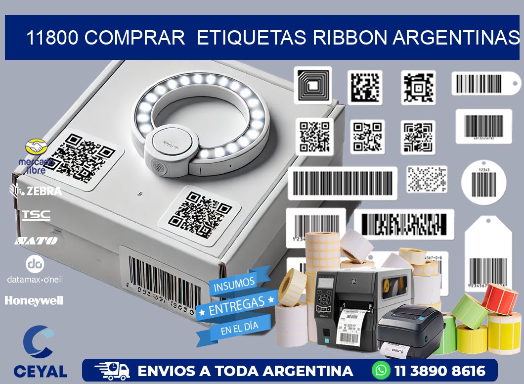 11800 COMPRAR  ETIQUETAS RIBBON ARGENTINAS
