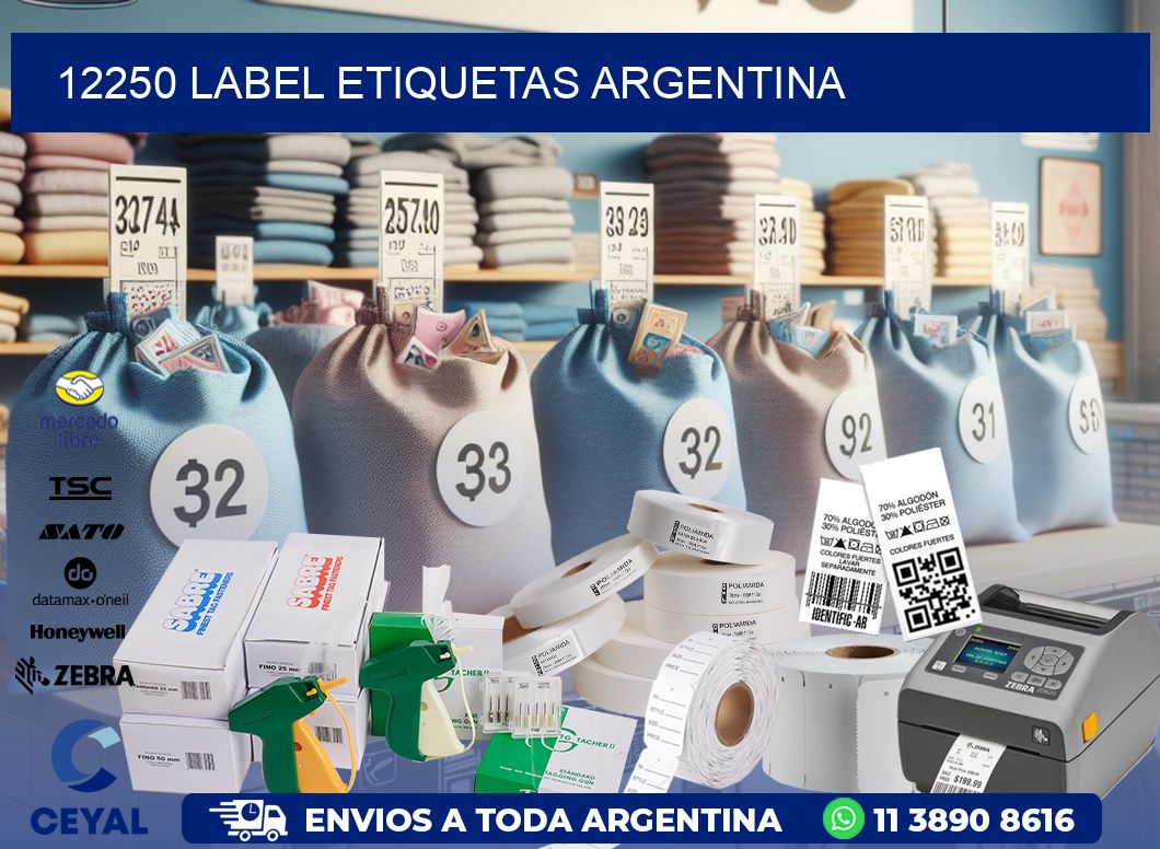 12250 LABEL ETIQUETAS ARGENTINA