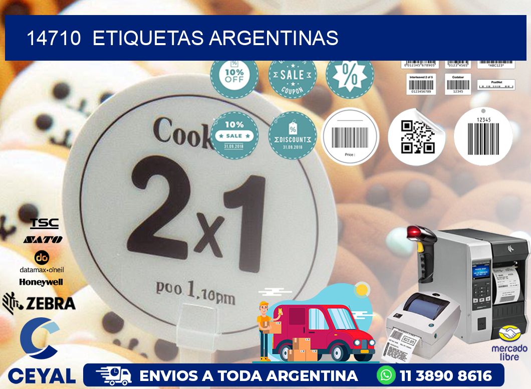 14710 ETIQUETAS ARGENTINAS