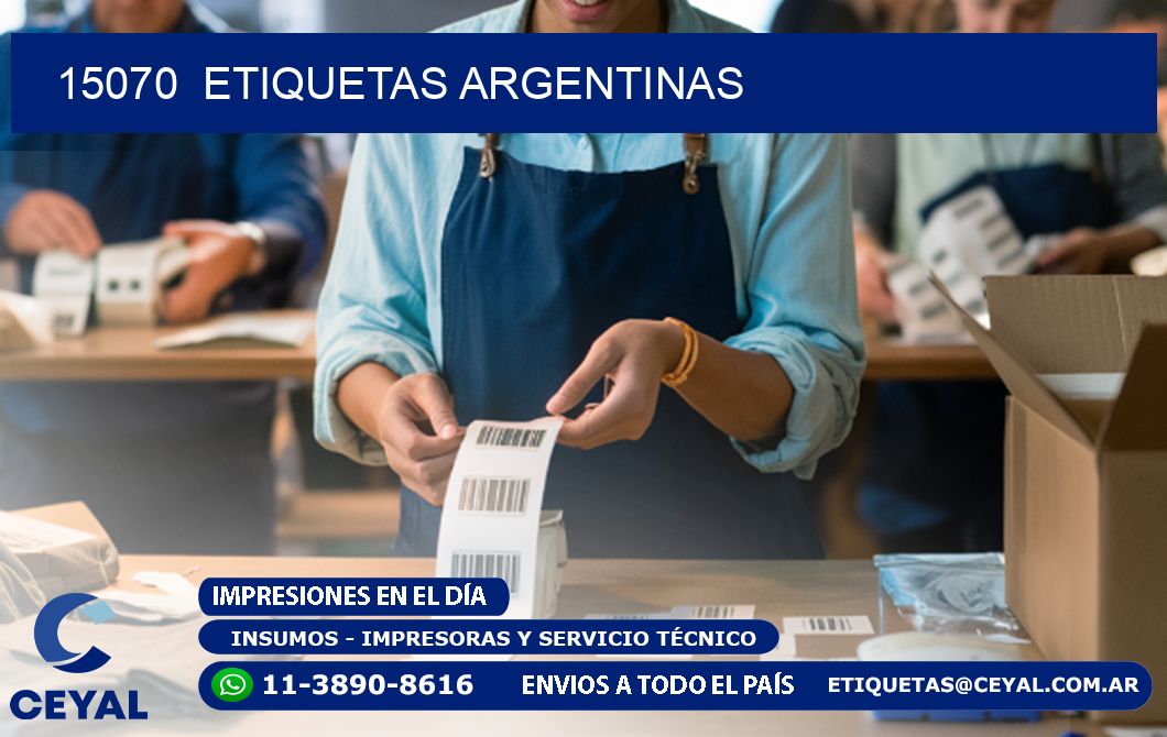 15070 ETIQUETAS ARGENTINAS