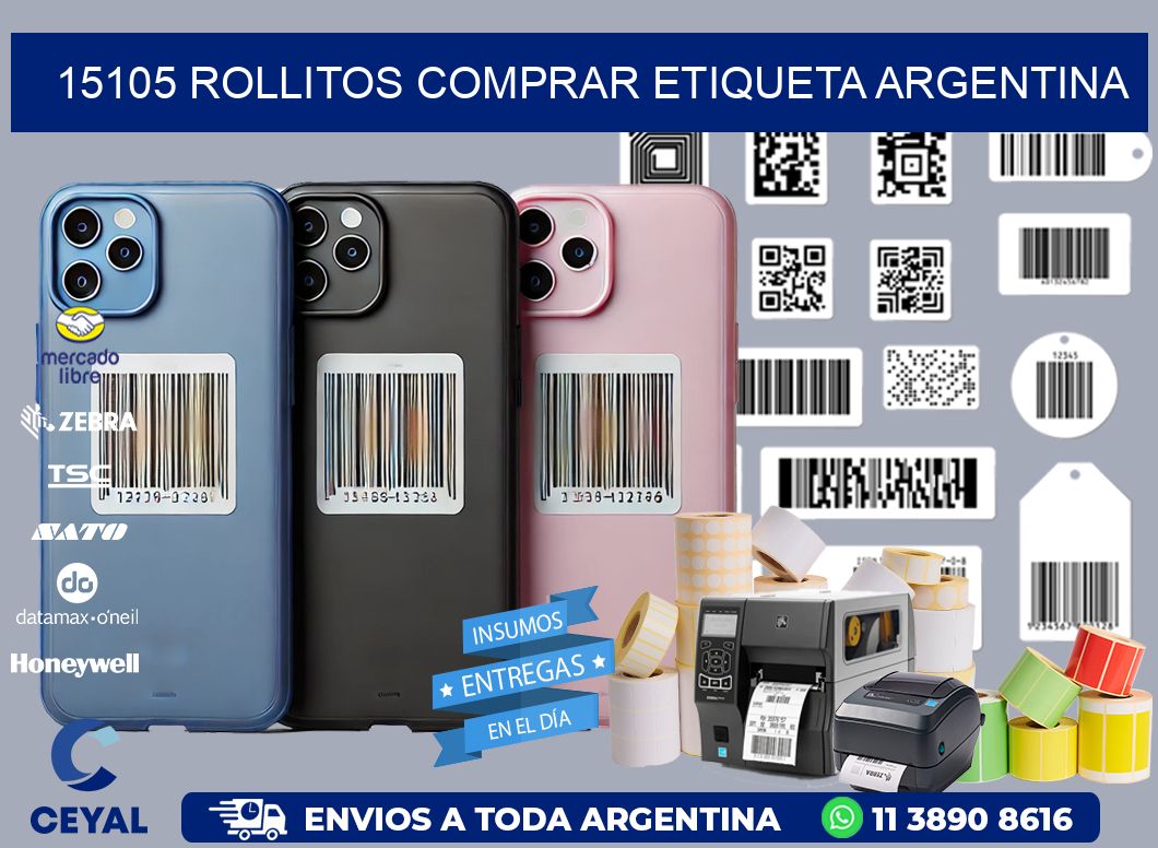 15105 ROLLITOS COMPRAR ETIQUETA ARGENTINA