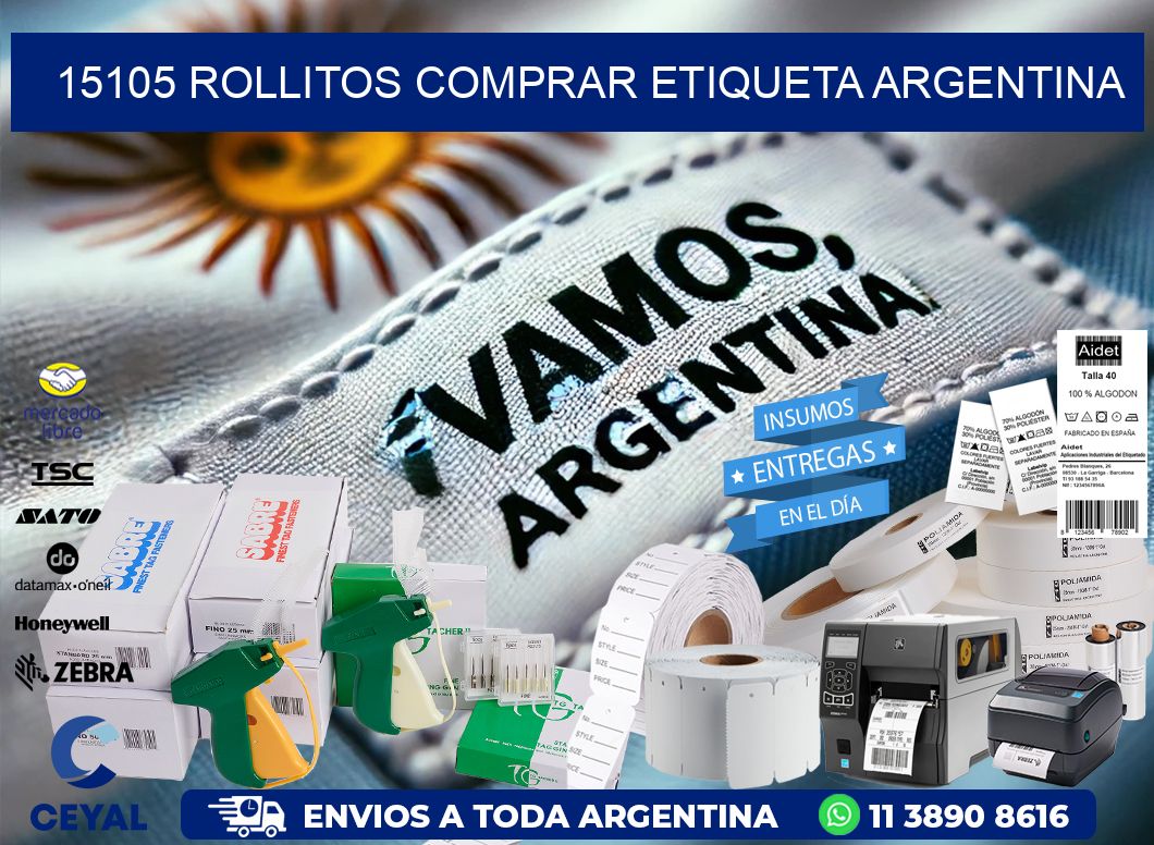 15105 ROLLITOS COMPRAR ETIQUETA ARGENTINA