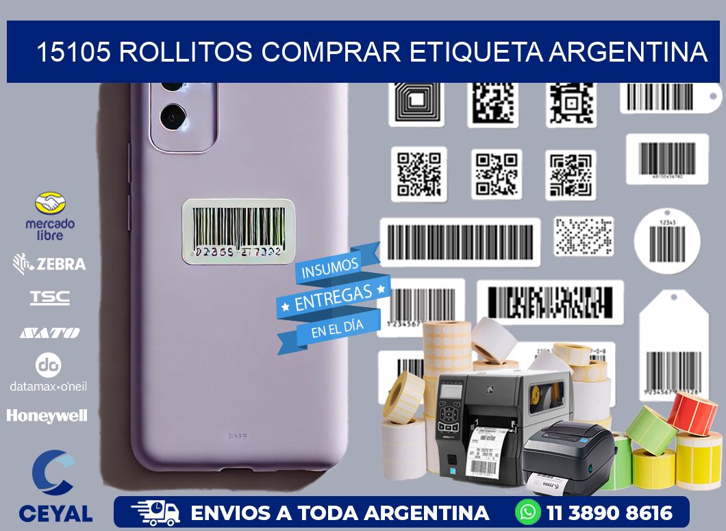 15105 ROLLITOS COMPRAR ETIQUETA ARGENTINA
