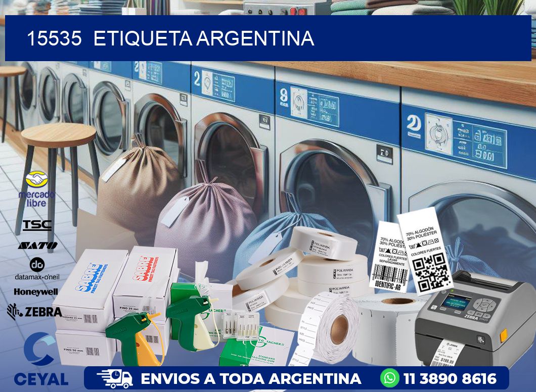 15535  ETIQUETA ARGENTINA