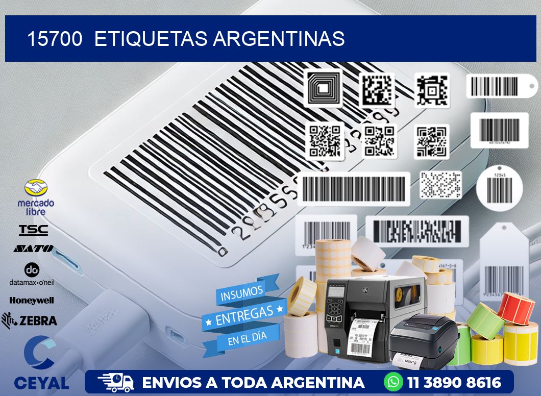 15700 ETIQUETAS ARGENTINAS