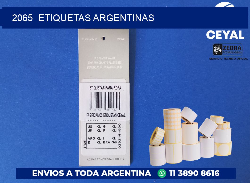 2065  ETIQUETAS ARGENTINAS