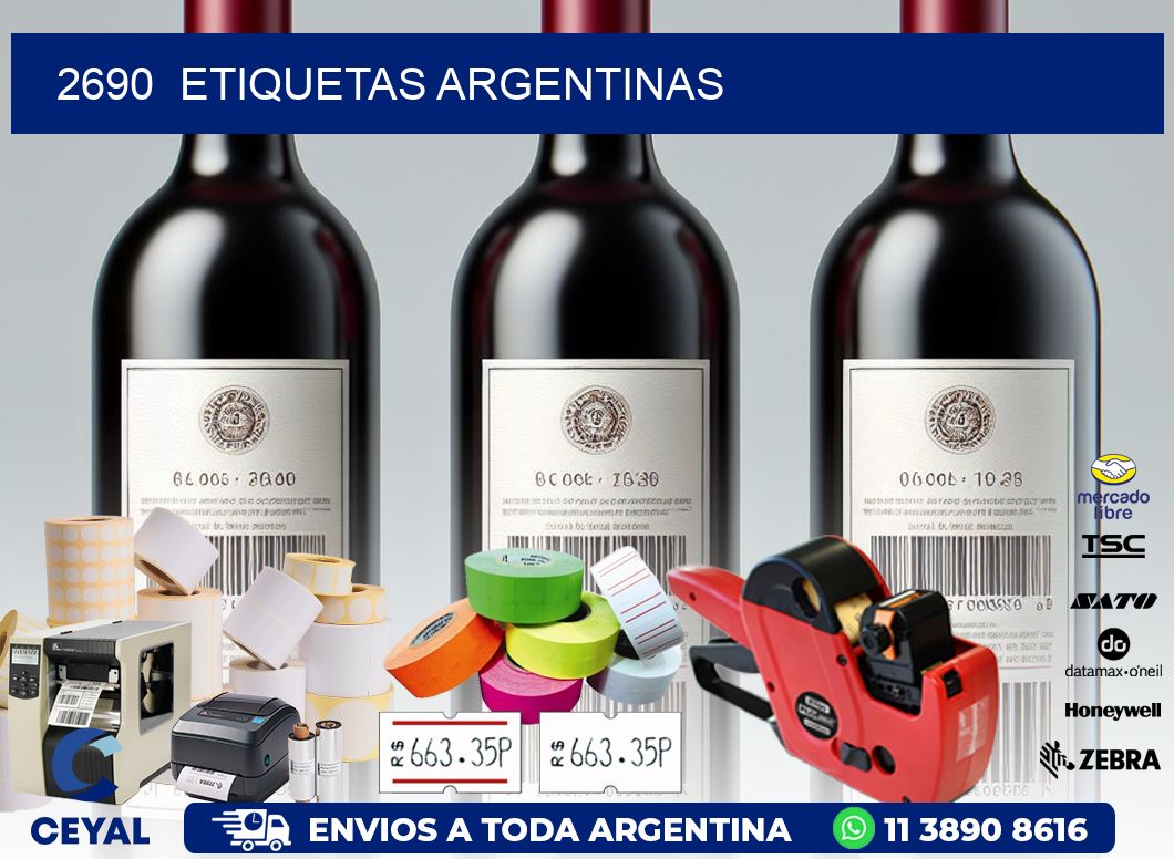 2690  ETIQUETAS ARGENTINAS