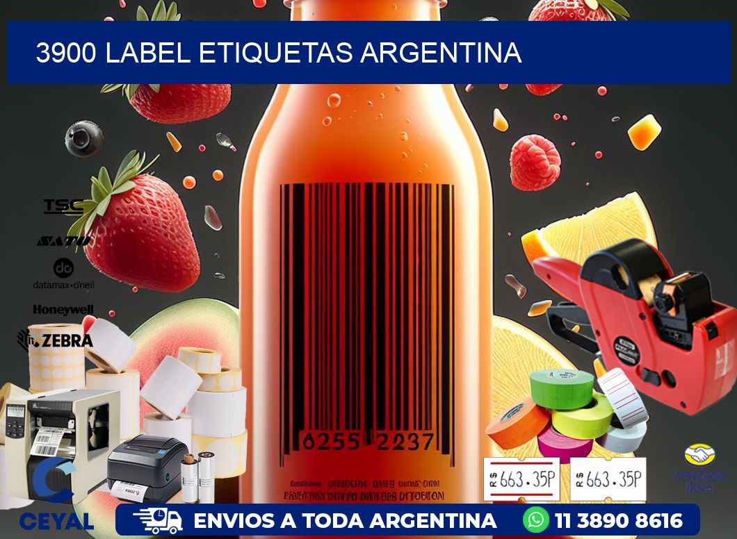 3900 LABEL ETIQUETAS ARGENTINA