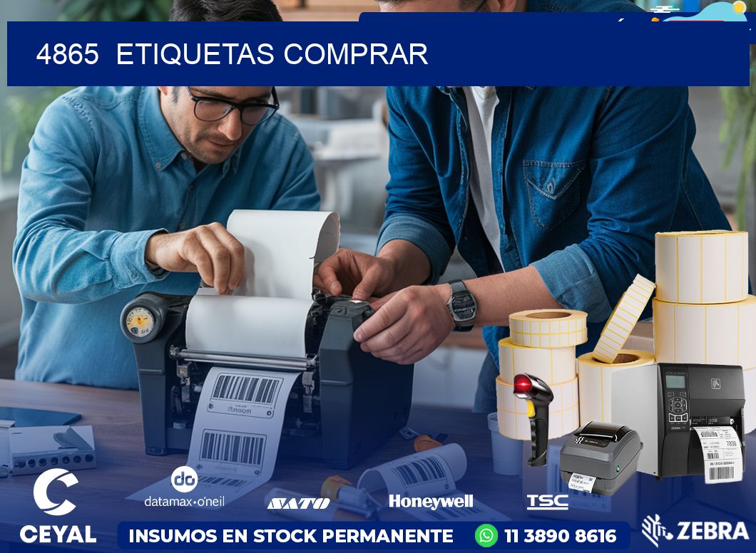 4865  ETIQUETAS COMPRAR
