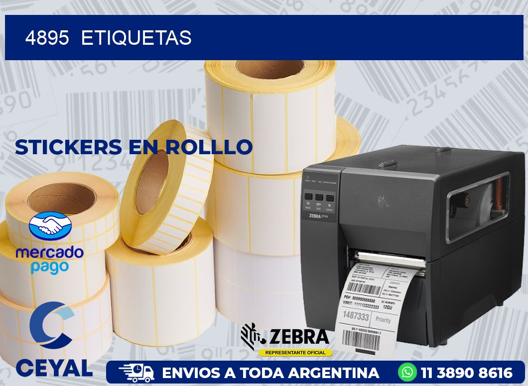 4895 ETIQUETAS