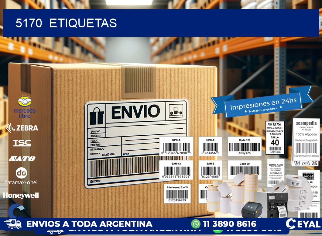 5170 ETIQUETAS