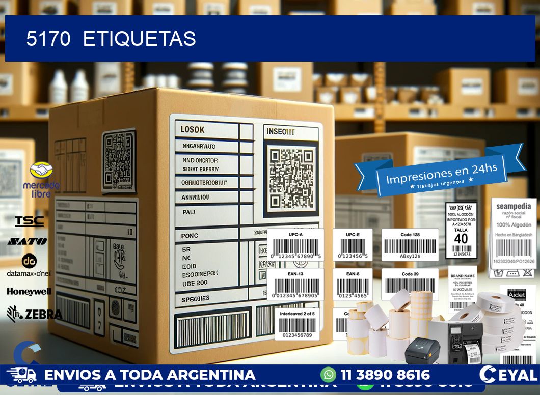 5170  ETIQUETAS