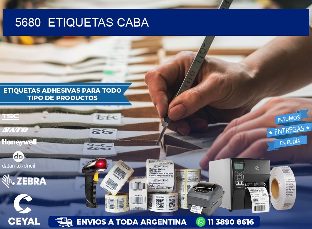 5680 ETIQUETAS CABA