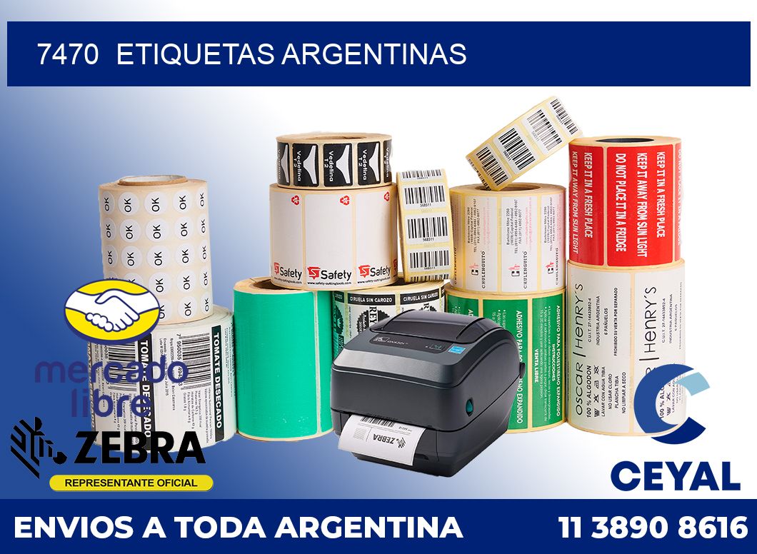 7470  ETIQUETAS ARGENTINAS