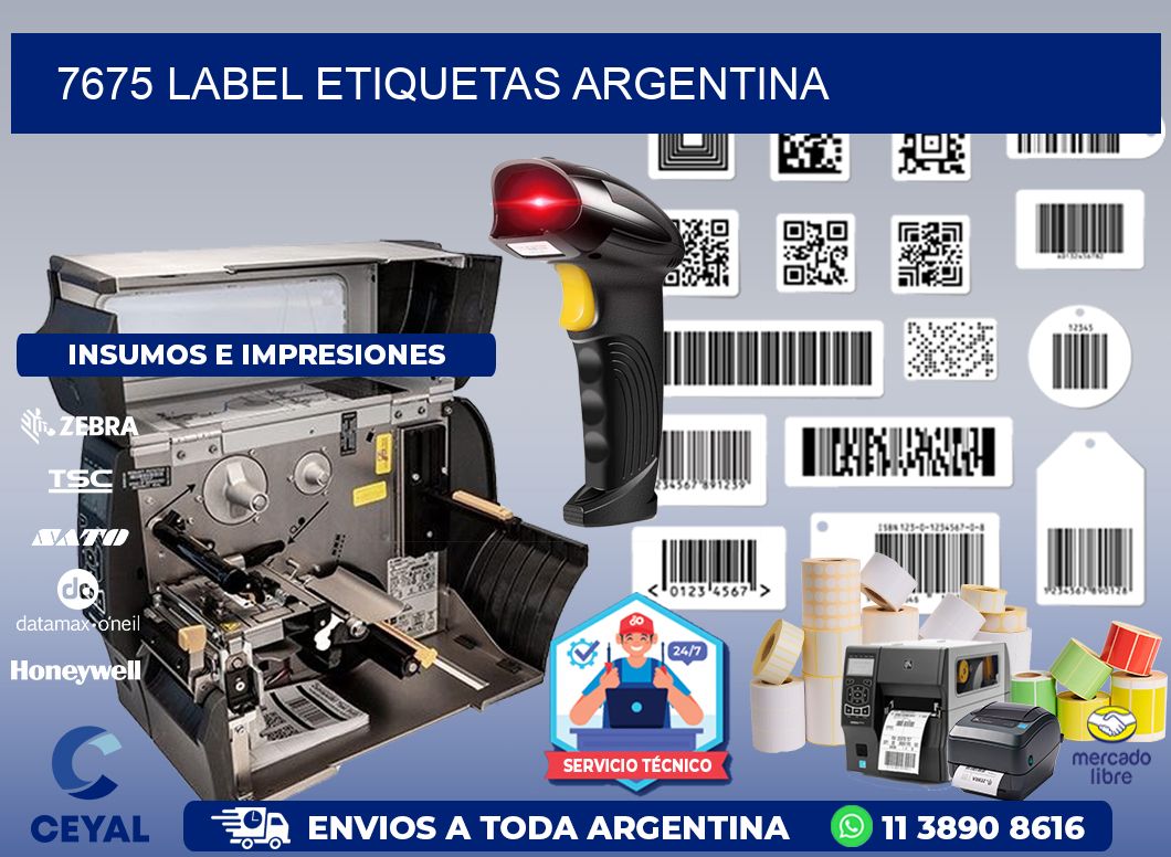 7675 LABEL ETIQUETAS ARGENTINA