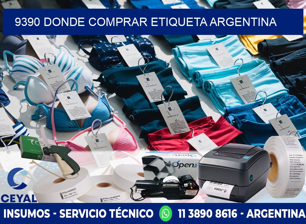 9390 DONDE COMPRAR ETIQUETA ARGENTINA