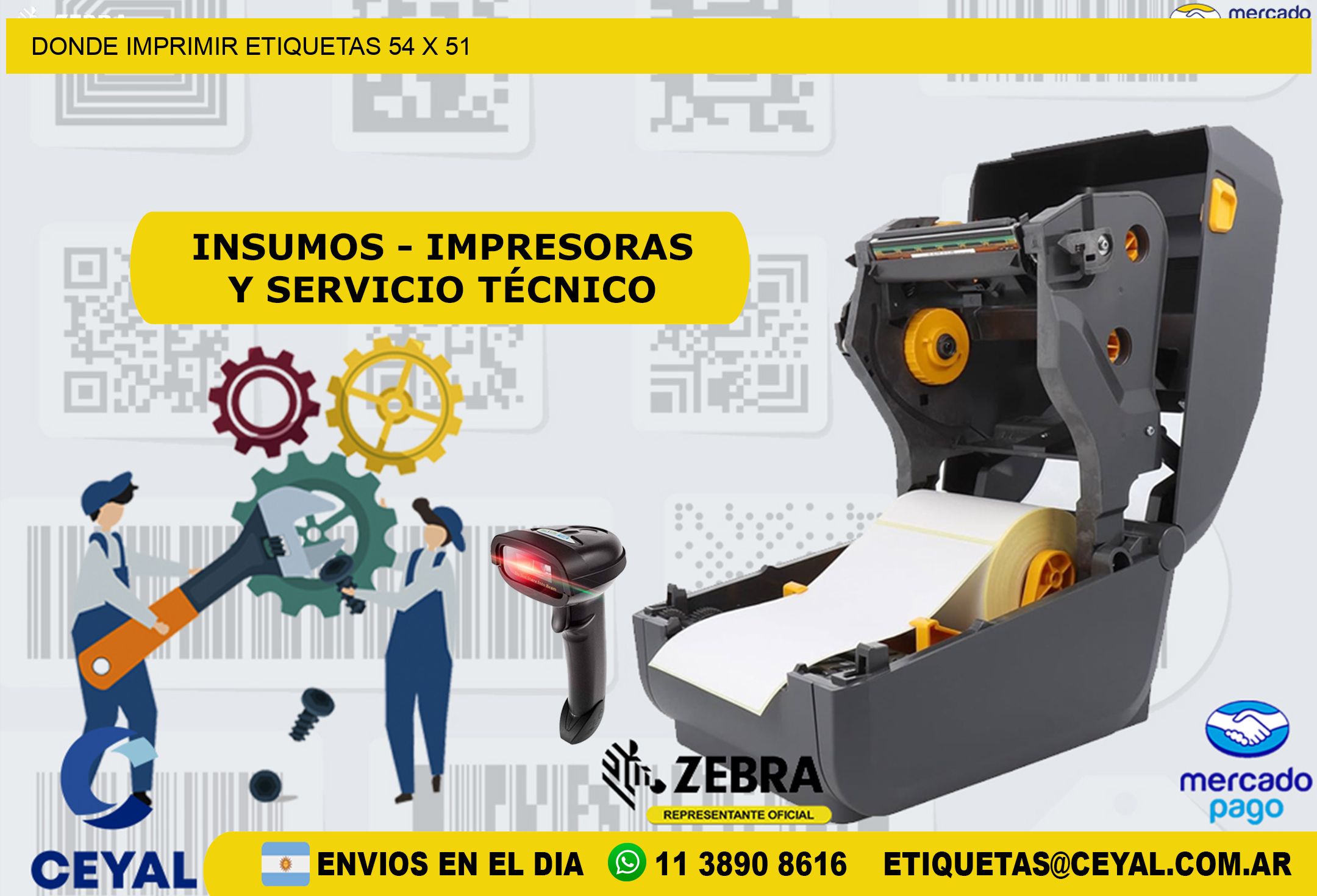 DONDE IMPRIMIR ETIQUETAS 54 x 51