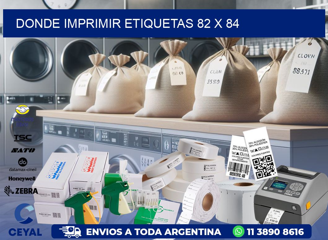 DONDE IMPRIMIR ETIQUETAS 82 x 84