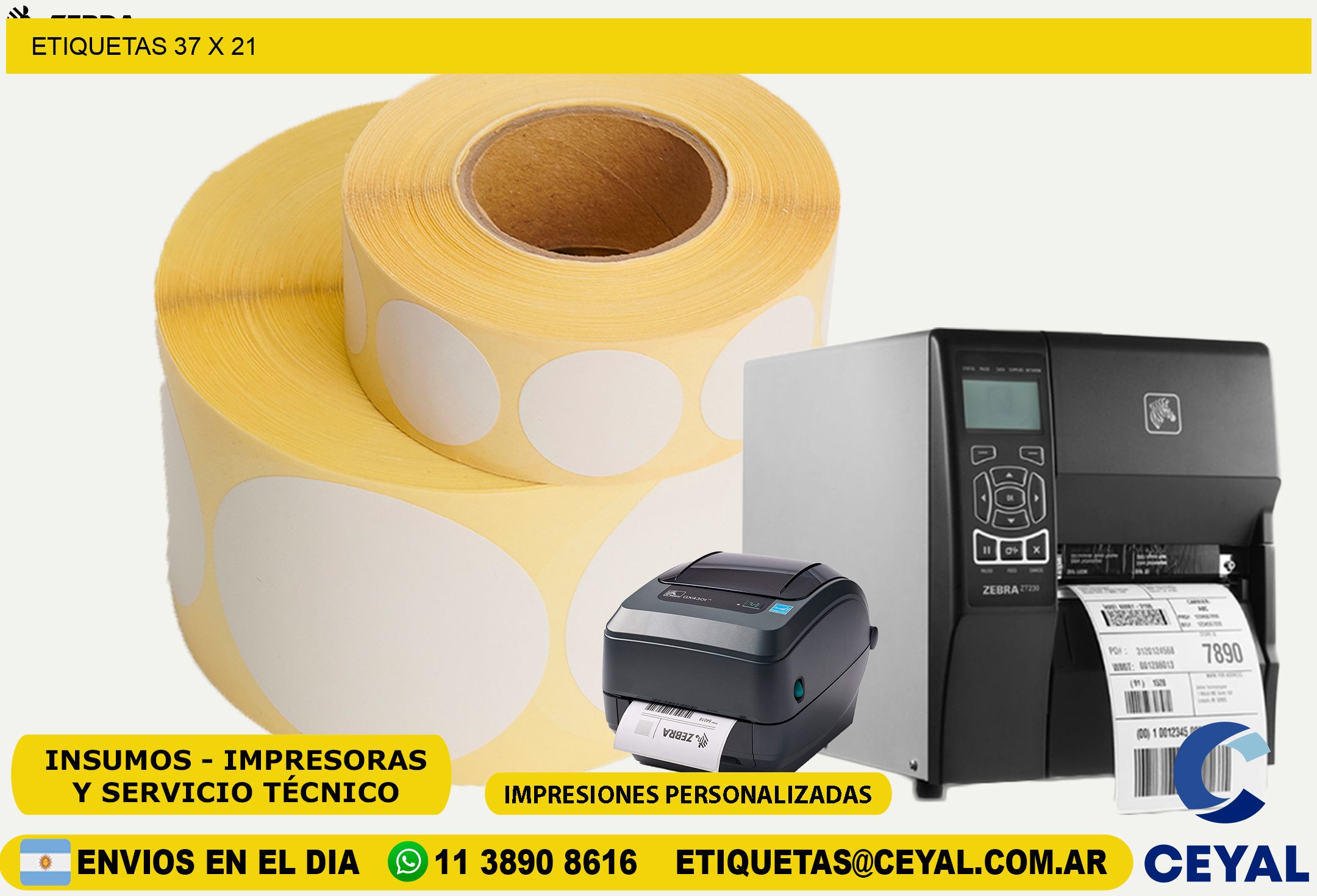 ETIQUETAS 37 x 21