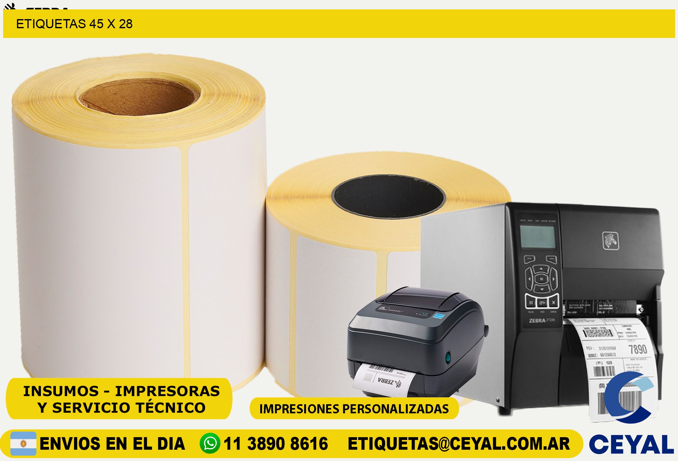 ETIQUETAS 45 x 28
