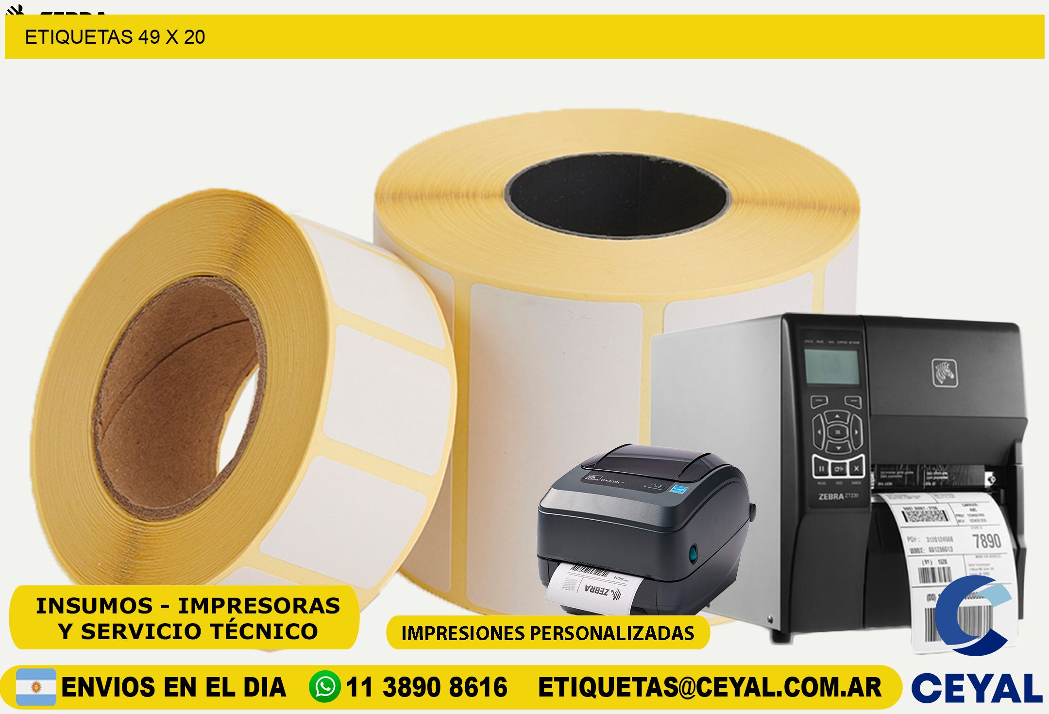 ETIQUETAS 49 x 20