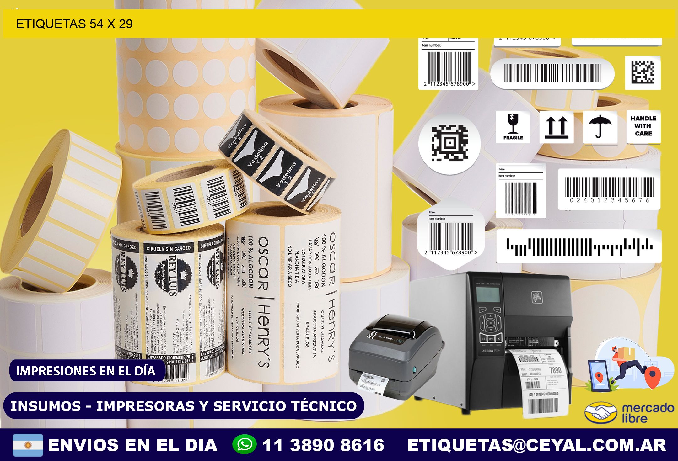 ETIQUETAS 54 x 29