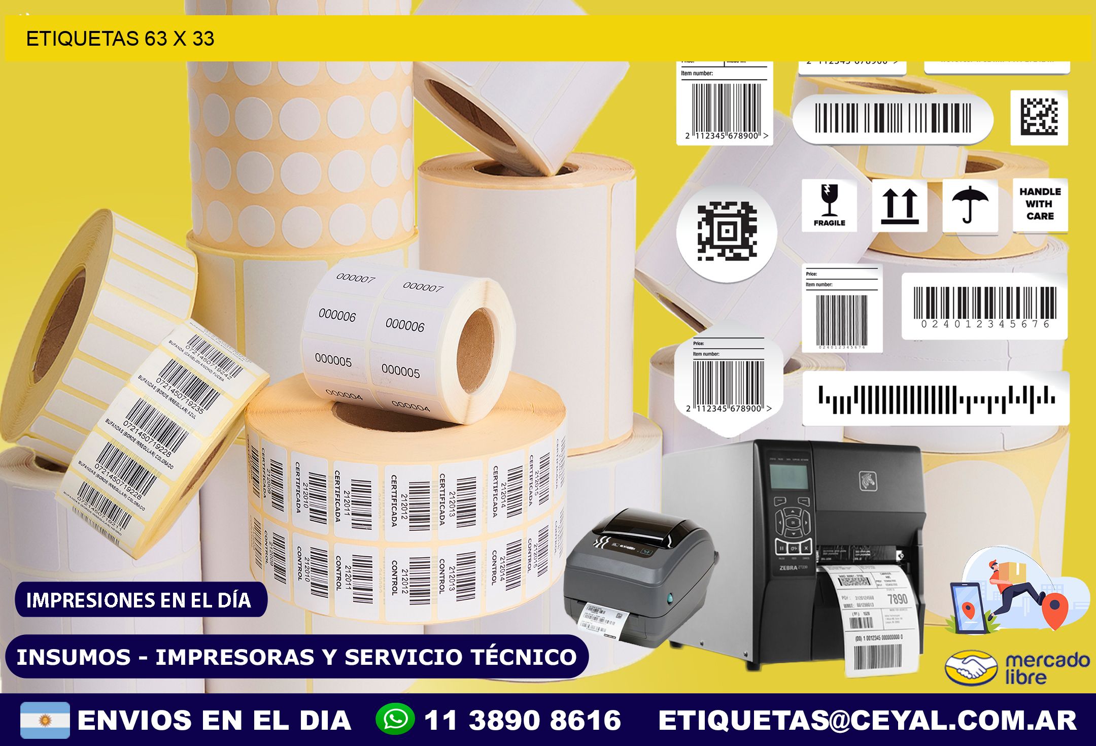 ETIQUETAS 63 x 33