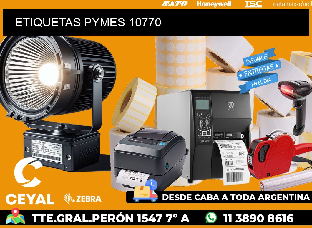 ETIQUETAS PYMES 10770