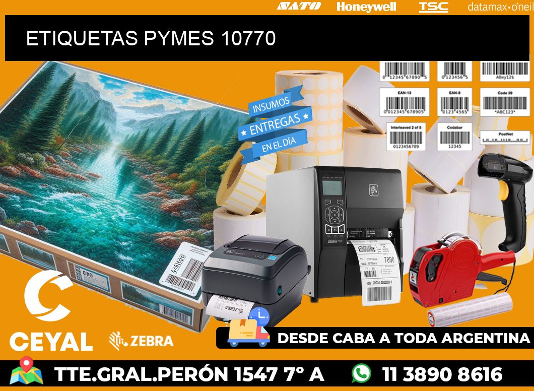 ETIQUETAS PYMES 10770