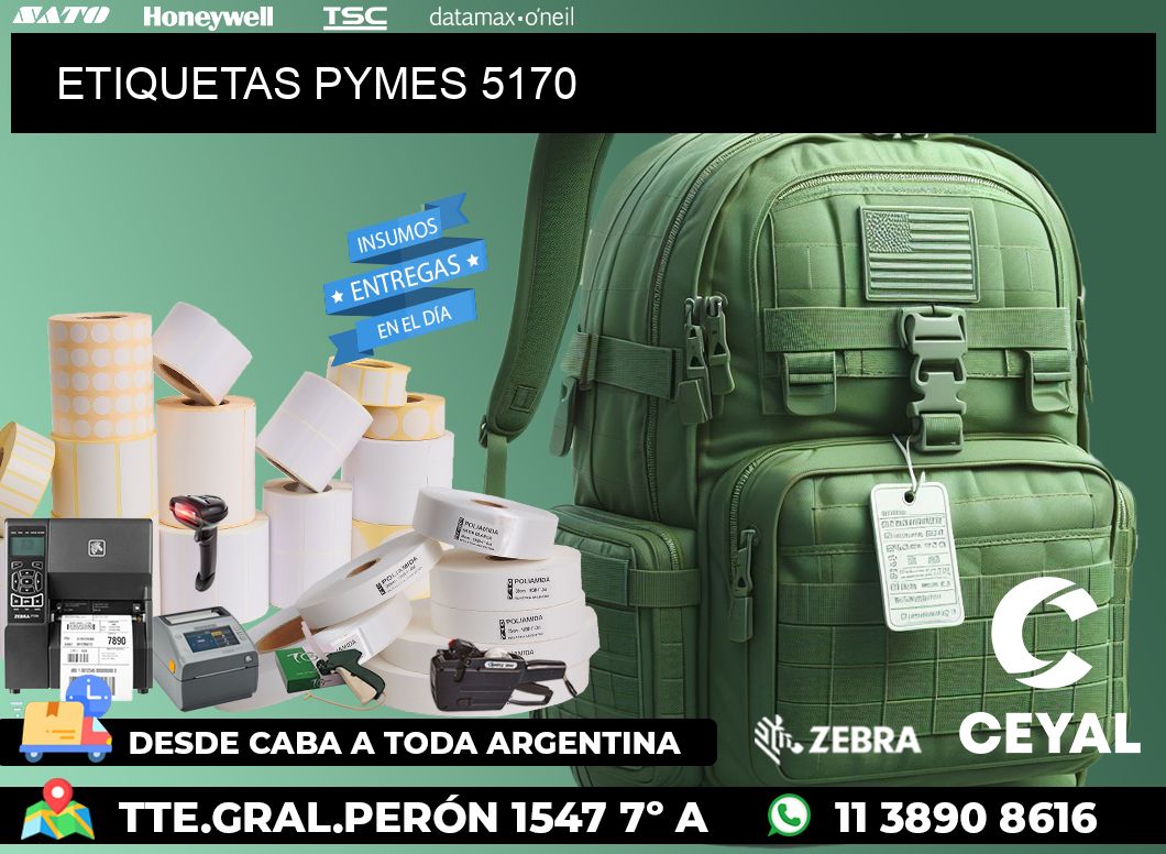 ETIQUETAS PYMES 5170