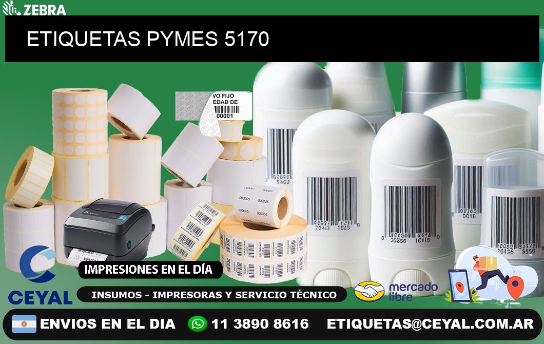 ETIQUETAS PYMES 5170