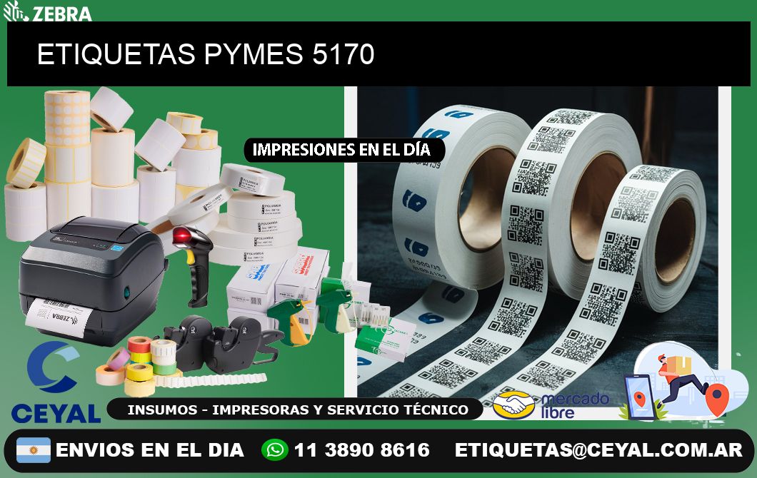 ETIQUETAS PYMES 5170
