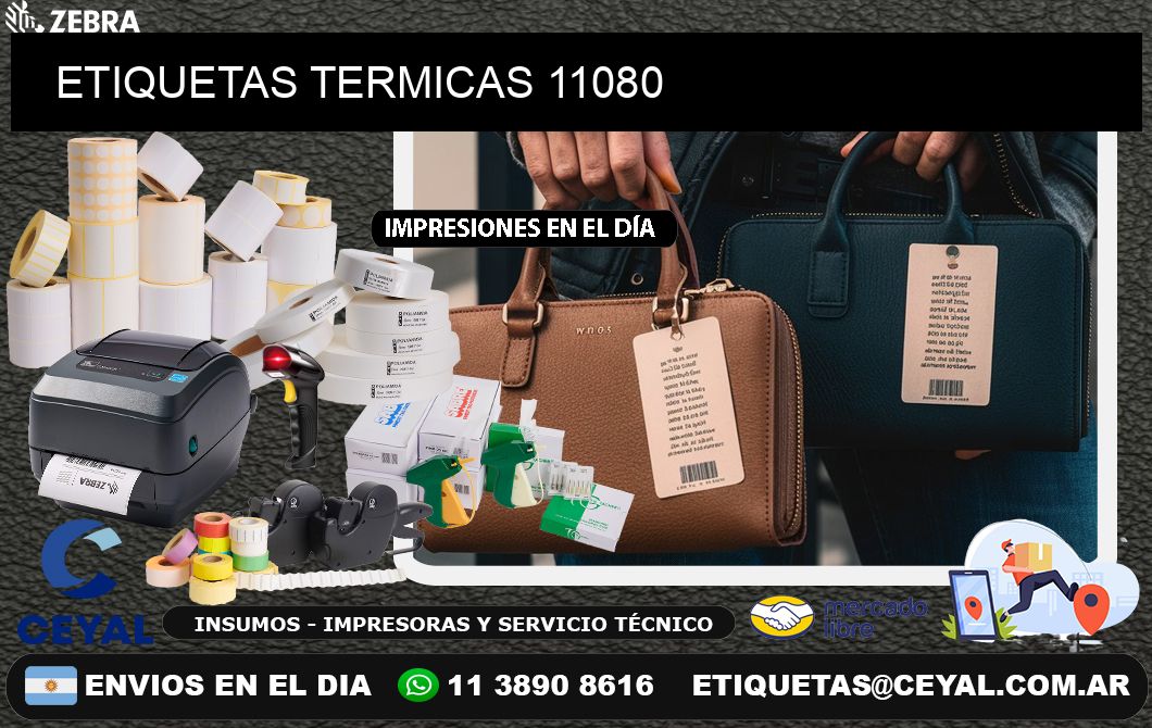 ETIQUETAS TERMICAS 11080