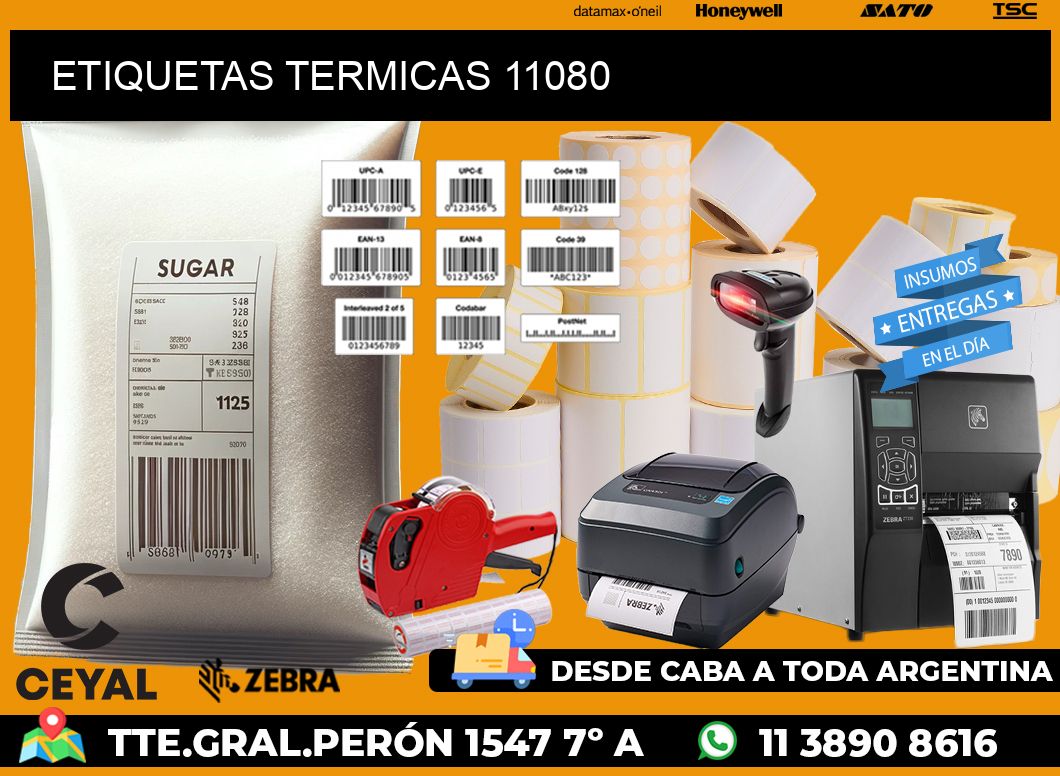 ETIQUETAS TERMICAS 11080