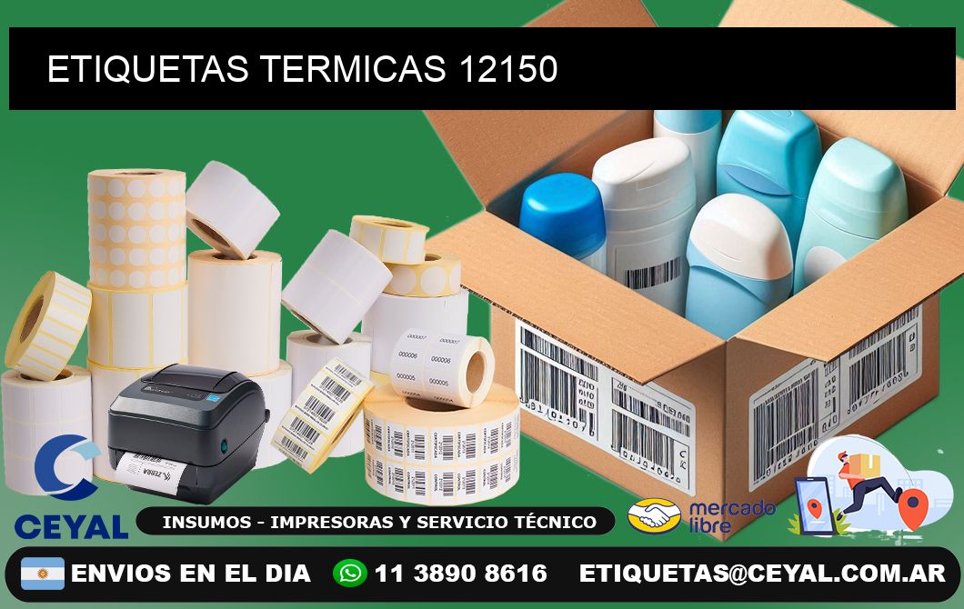 ETIQUETAS TERMICAS 12150