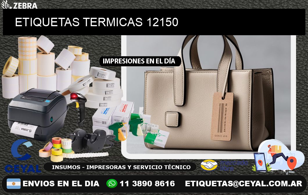 ETIQUETAS TERMICAS 12150