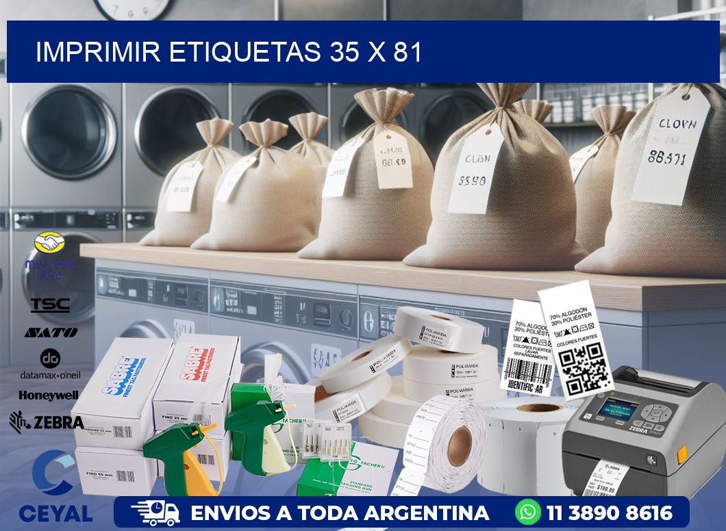 IMPRIMIR ETIQUETAS 35 x 81