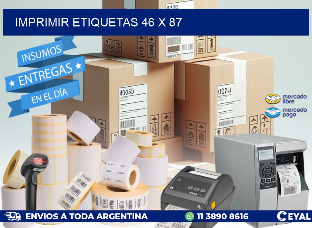 IMPRIMIR ETIQUETAS 46 x 87