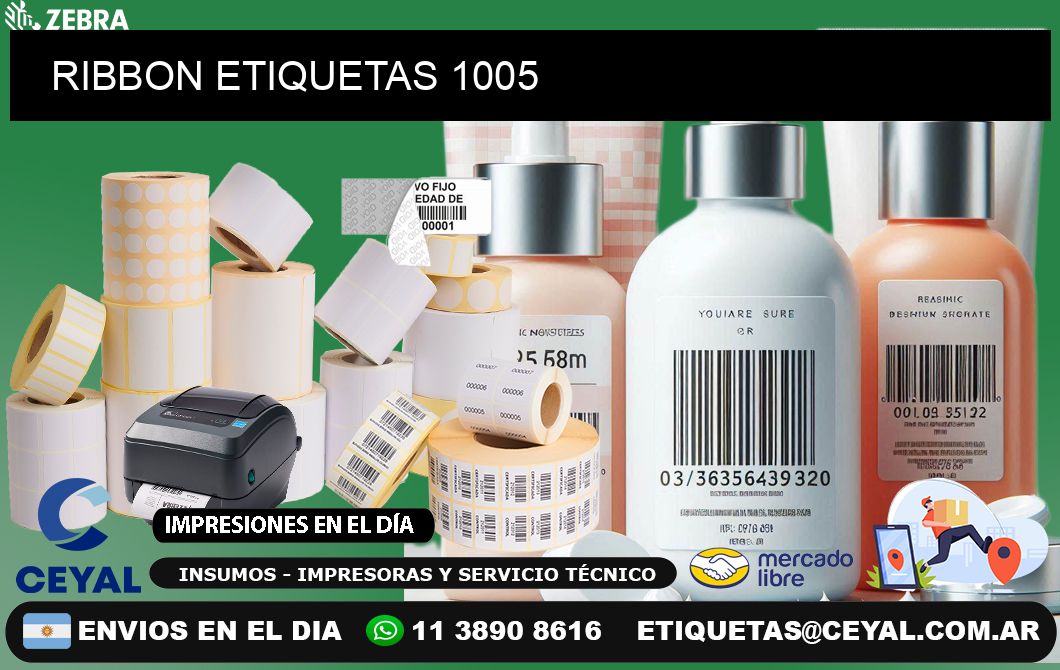 RIBBON ETIQUETAS 1005