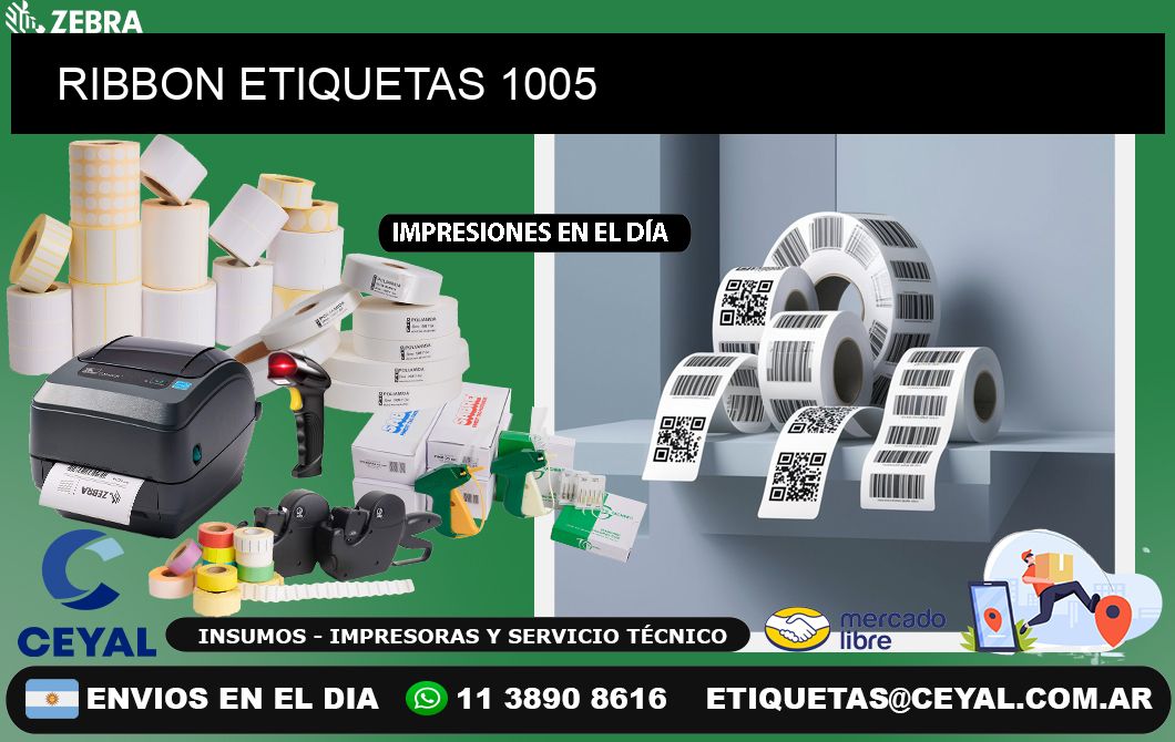 RIBBON ETIQUETAS 1005