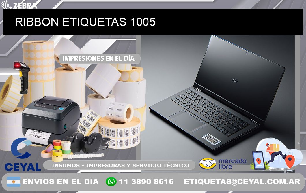 RIBBON ETIQUETAS 1005