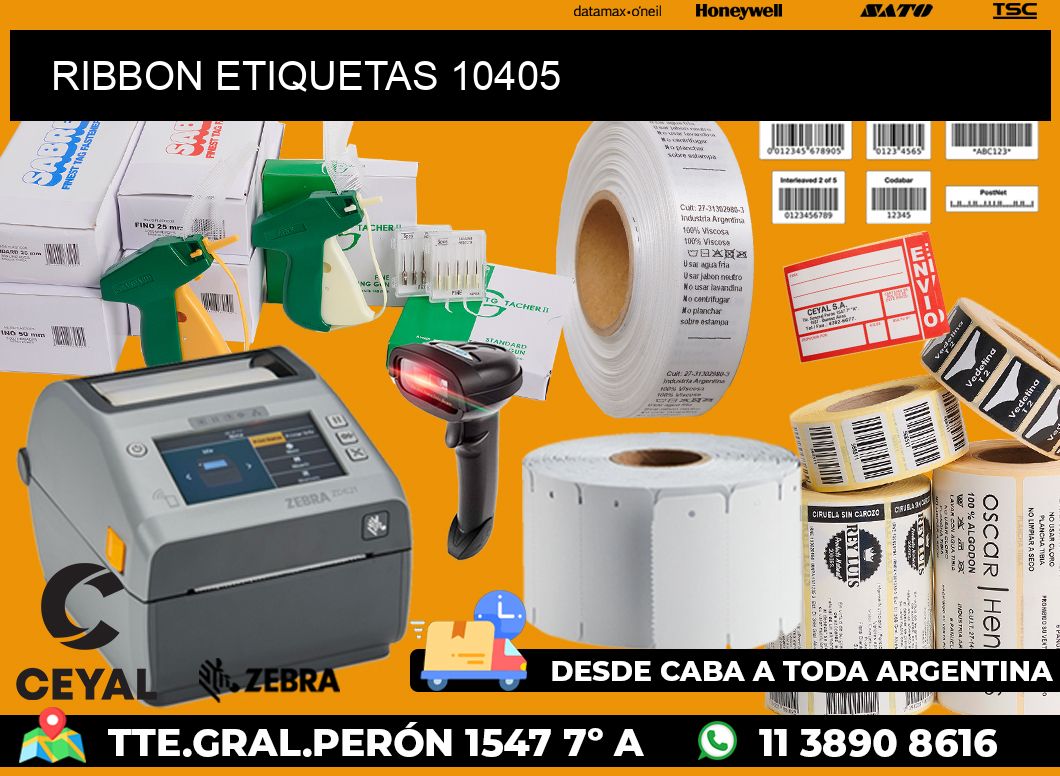 RIBBON ETIQUETAS 10405