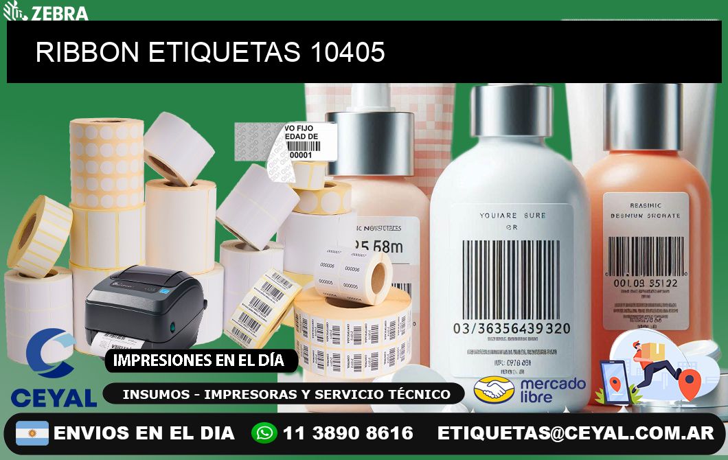 RIBBON ETIQUETAS 10405