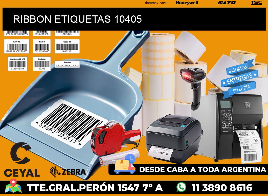 RIBBON ETIQUETAS 10405