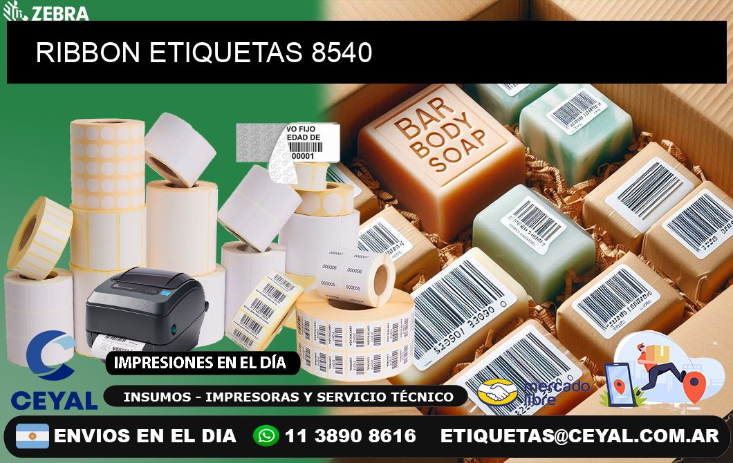 RIBBON ETIQUETAS 8540