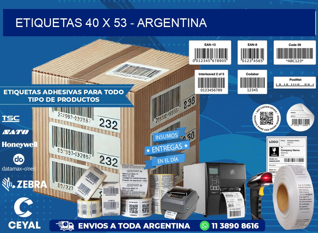 ETIQUETAS 40 x 53 – ARGENTINA