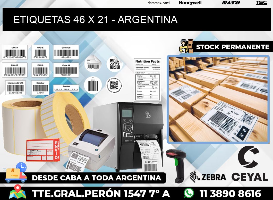 ETIQUETAS 46 x 21 – ARGENTINA