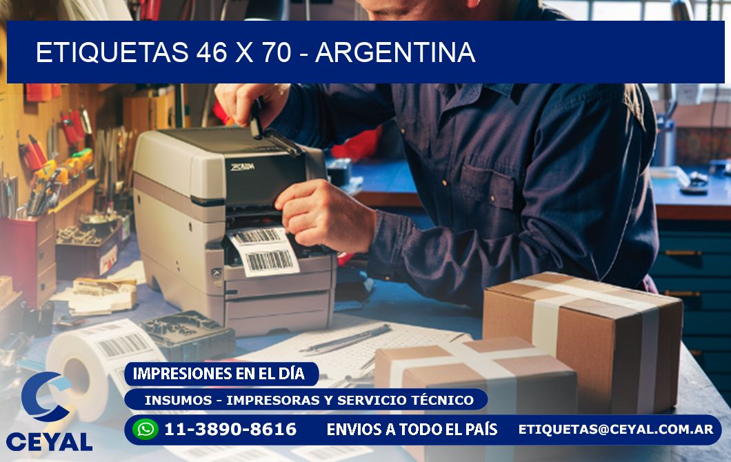 ETIQUETAS 46 x 70 - ARGENTINA